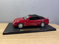 1:18 Mercedes-Benz CLK 320 Rot Soft-Top Stoffdach Anson Modellauto Diecast