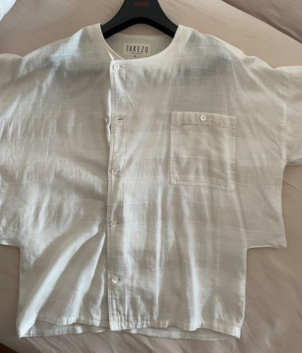 Leinenhemd 80er vintage - leinenhemd,