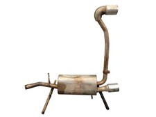 Endschalldämpfer Auspuff für CITROEN C2 JM 1.4