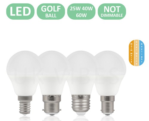 Led golfball bc - 3w, 7w