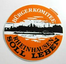 Werbe-Aufkleber Bürgerkomitee
