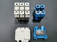 7 Wieland Reihenklemme WKN 35qmm Klemme blau 35qmm   Durchgangsklemmen