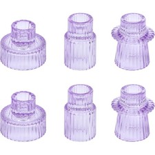 Glas Kerzenhalter 2-in-1