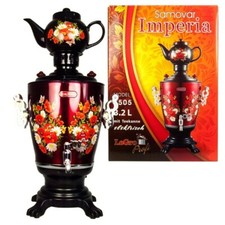 Samowar Imperia mit Teekanne