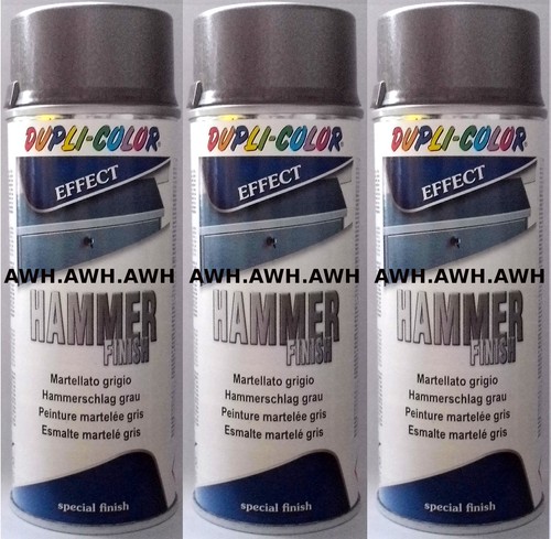 3x400ml hammerschlag lackspray - 3x400ml,