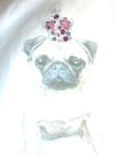 ........  " Balbina "   Shirt Mops mit Glitzerkrone  Gr. S/M