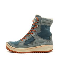 ecco Herren Winterstiefel Gore-Tex Stiefel blau Leder/Textil Hochschaft EU 41