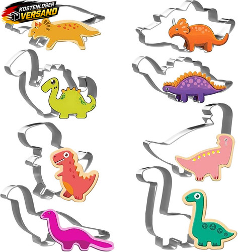 Dinosaurier ausstecher set - ausstecher,