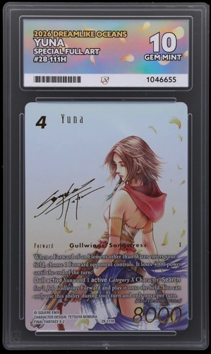 Fftcg yuna 111h ace - yuna, 28-111h