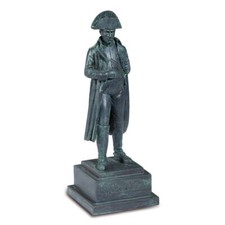 Napoleon bronze-patina Statue