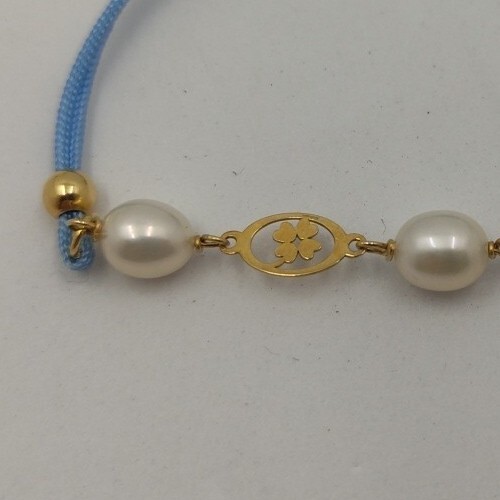 Armband 18k 750 - 18k, perlen