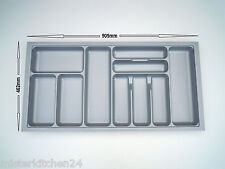 Besteckeinsatz 100cm Besteckkasten Schubladeneinsatz f Nobilia Schüller Häcker..