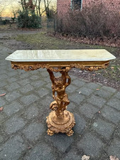 Wandkonsole Barock Gold Engel
