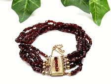 2878  Altes Edelstein Armband
