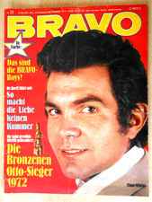 Bravo 13/1972 Komplett- Slade, Barry Ryan, Barbara Edan, OTTO-Sieger - TOP