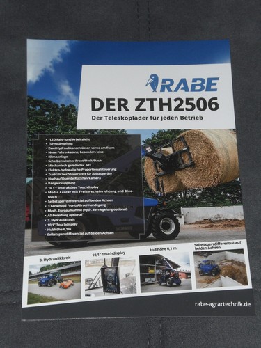Rabe zth2506 teleskoplader - rabe,