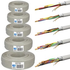 Telefonkabel Telefonleitung J-Y(ST)Y Fernmeldekabel Verlegekabel 25m 50m 100m