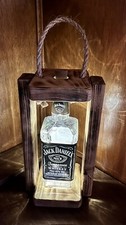 Jack Daniels LED Deko-Leuchte 0,7l-Flasche beleuchtet Lichterkette Akku