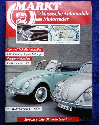Oldtimer markt 1989 vw - oldtimer,