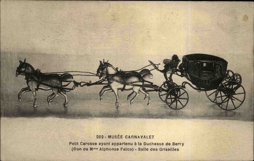 Cpa musée carnavalet - musée,