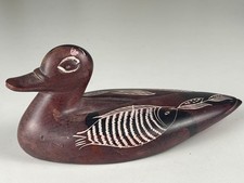 Speckstein Figur Ente 17 cm. -