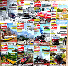 Zeitschrift Modelleisenbahner kompletter Jahrgang 2023 Hefte 1-12/23