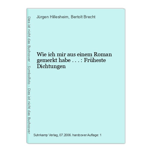 Wie ich mir aus - , einem