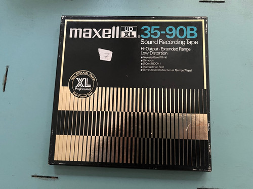 Maxell b tonband - ud, 35/90