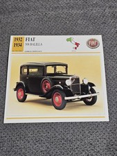 Fiat 508 Balilla  - Geschichte