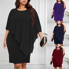 Übergröße Damen Chiffon