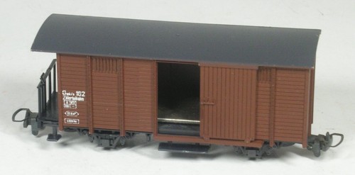 H0e behelfspackwagen gwk 162 - behelfspackwagen,