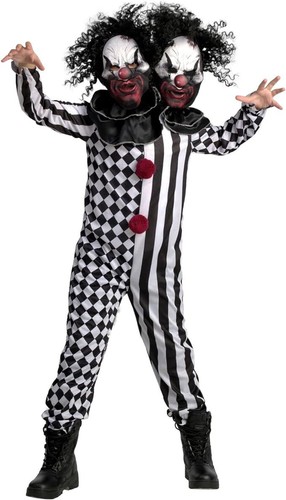 Zweiköpfig clown kostüm - zweiköpfig,