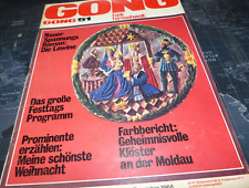 Gong  51/1968  Weihnachtsheft-Studio B/Der Kommissar-Ode/Daktari 1 S.Emma Peel