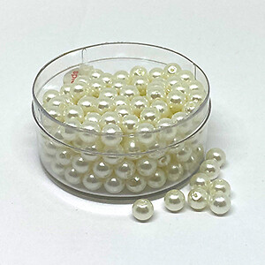 Wachsperlen 4mm weiß oder