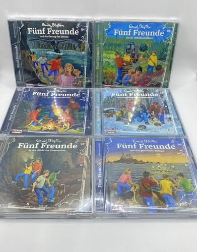 Hörspiel fünf freunde - 6x,