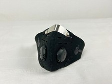 Fahrradmaske Halbmaske techno Wolfbike neopren schwarz Schutzmaske Fahrrad