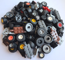 LEGO Reifen mit Achsen Gemischt - Räder Set Auto 87697 56890 6014b - Auswahl NEU