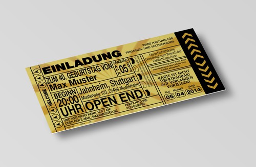 Einladungskarten geburtstag - einladungskarten,