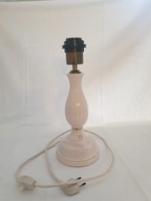 Fuß Tischlampe Porzellan mit