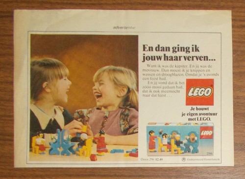 Seltene werbung vintage lego - vintage,