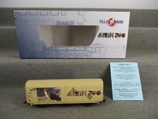 Tillig Spur TT 14849 Güterwagen Schiebewandwagen "Mein Zoo" unbespielt in OVP