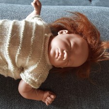 Künstlerpuppe Däumling Linde Scherer 2002, 30 cm