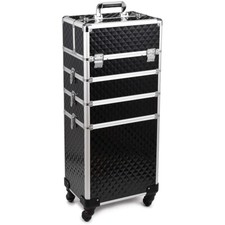 Kosmetikkoffer Makeup Koffer Trolley Beauty Case Schminkkoffer Friseurkoffer XXL