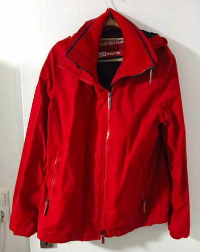 Superdry damen jacke rot - jacke,