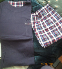 Herren watsons Schlafanzug  in Größe 56, XL in  schwarz, Hose kariert