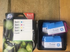 HP 364XL Druckerpatronen - Schwarz/Cyan/Magenta/Gelb, 4-Pack (N9J74AE) 