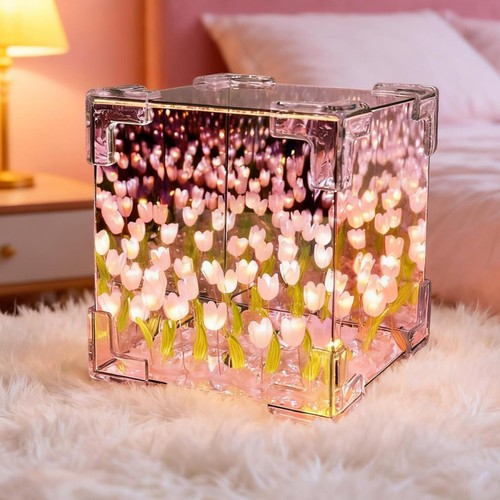 Diy blumen lampe - diy, led