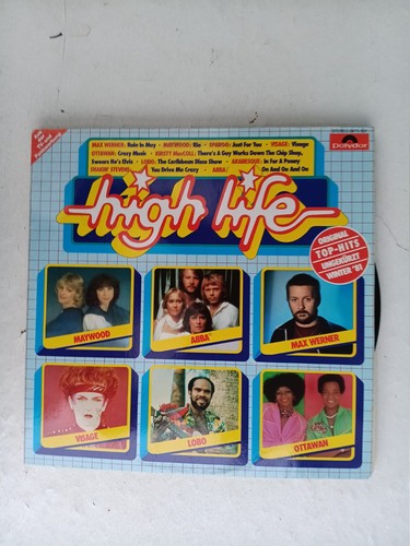 Schallplatte vinyl high - schallplatte,