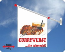 Flagge, Imbiss, Currywurst die