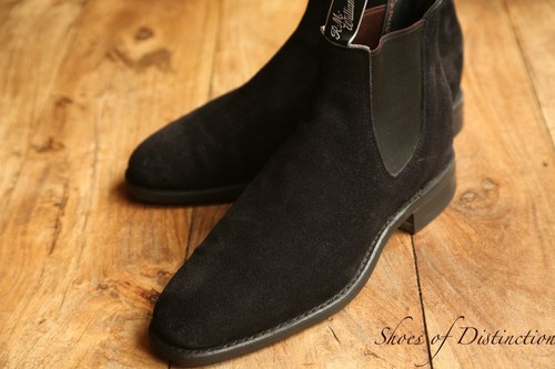 Williams black suede - black,